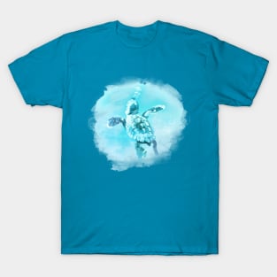 Underwater turtle T-Shirt